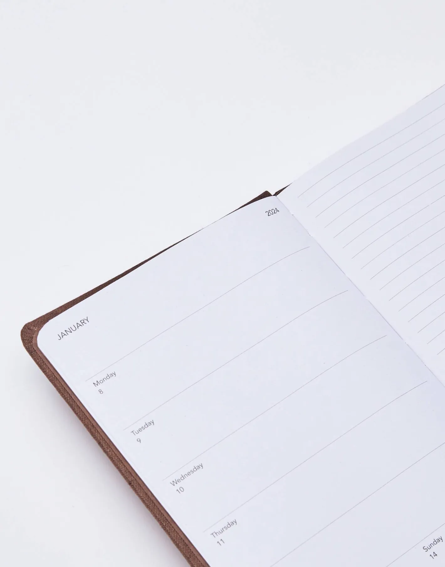 Natura Selection Agendas|Papelería^Agenda Anual Tela 2024