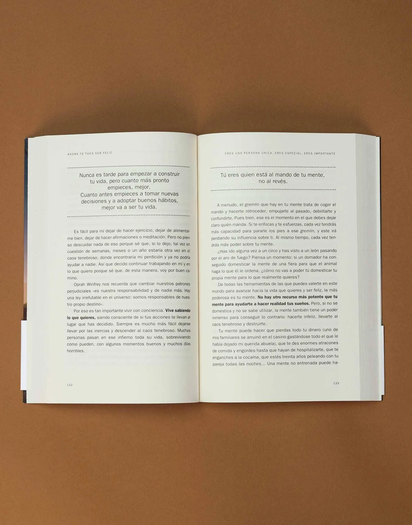 Natura Selection Libros^Ahora Te Toca Ser Feliz