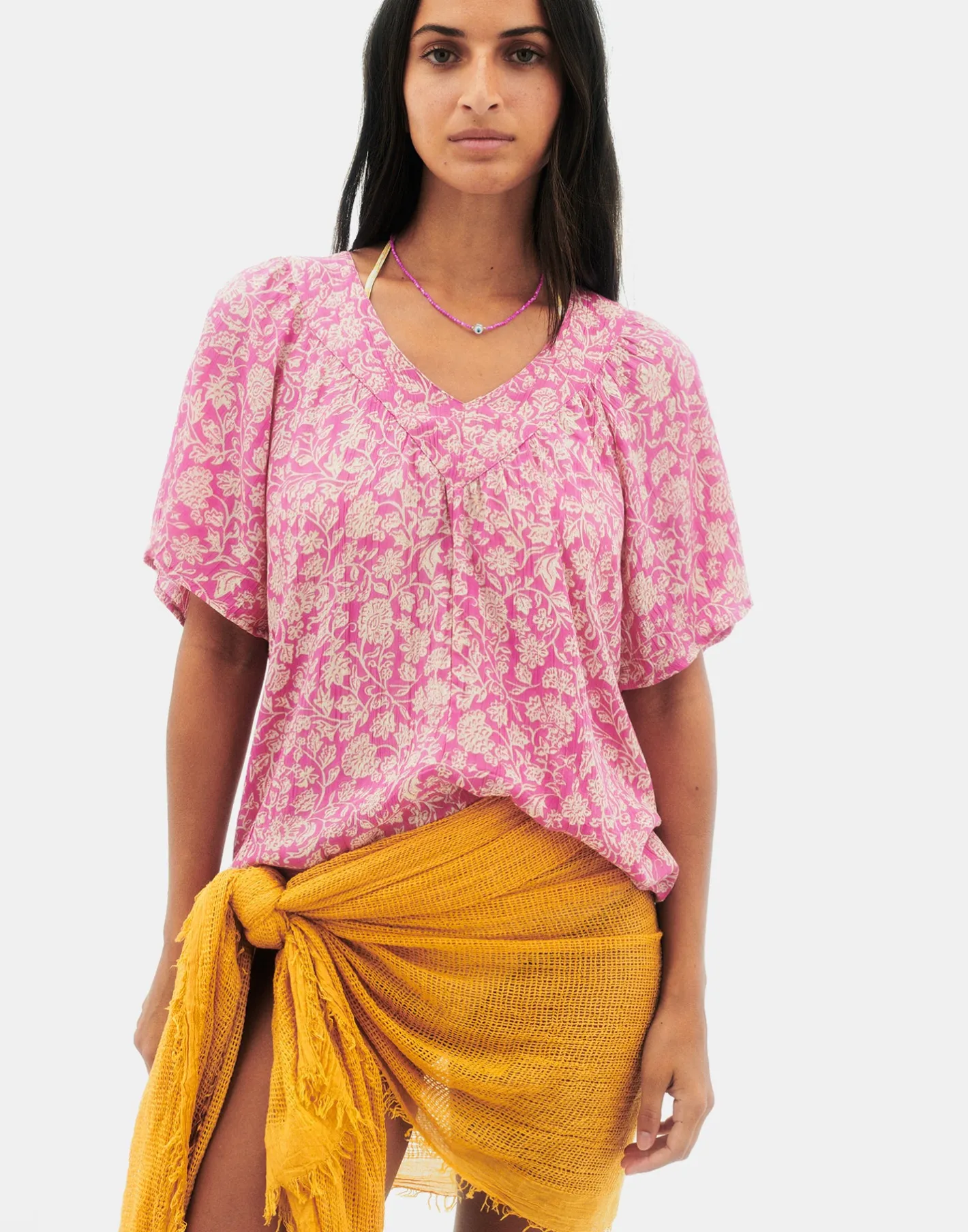 Natura Selection Camisas Y Blusas|Camisetas Y Tops^Blusa Rose