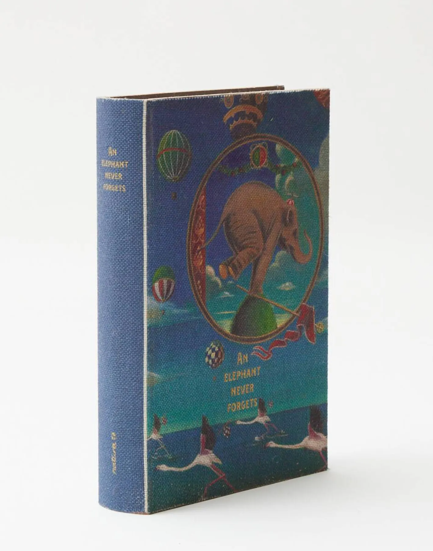 Natura Selection Decoración^Caja Libro Elefante