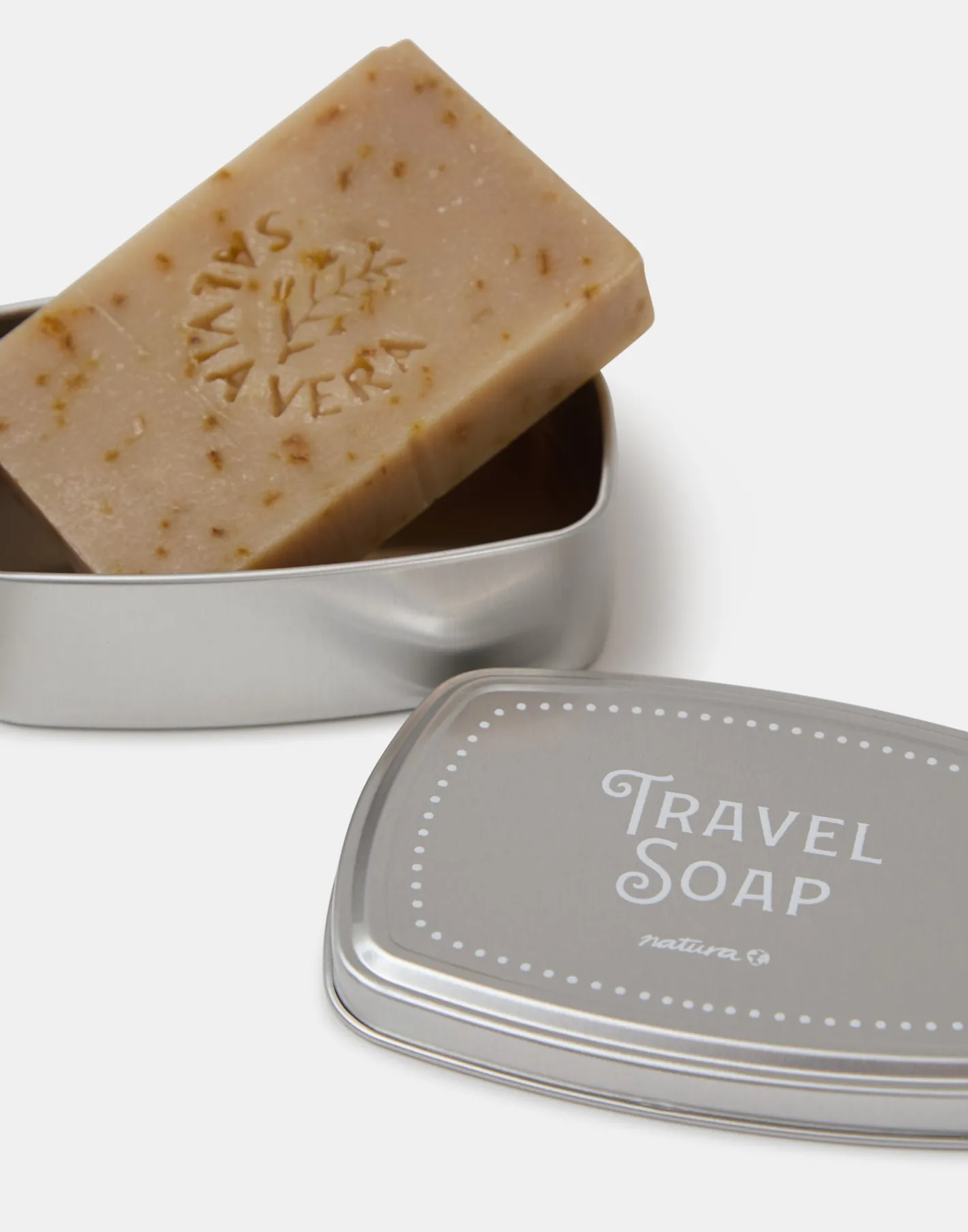 Natura Selection Viaje|Reduce & Reuse^Caja Metálica Para Jabón