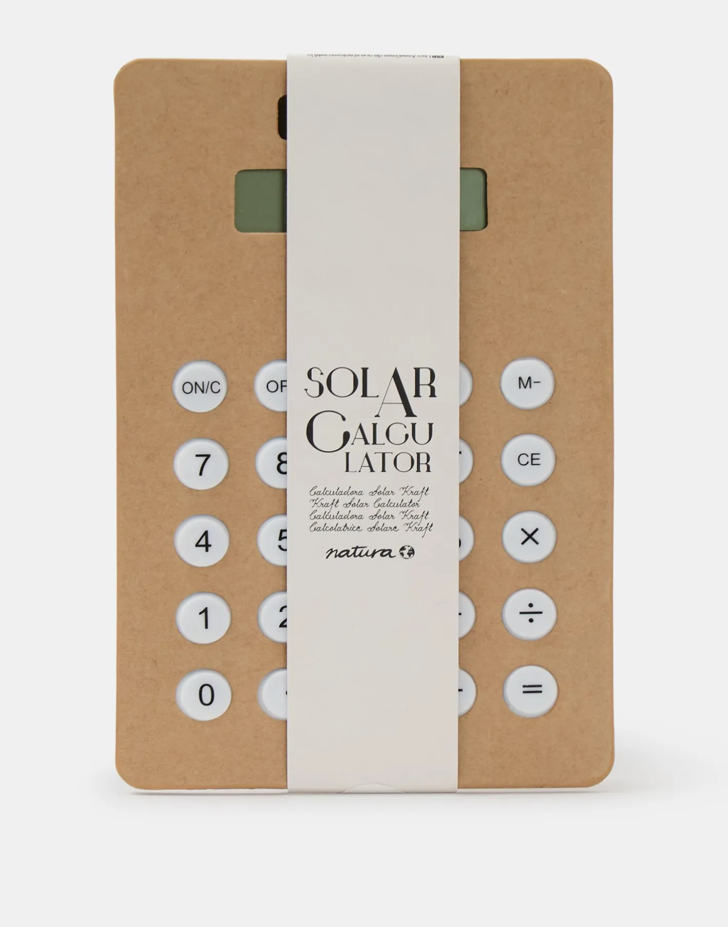Natura Selection Papelería|Electrónica Y Gadget^Calculadora Kraft Solar