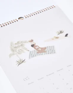 Natura Selection Agendas|Papelería^Calendario Yoga 2024