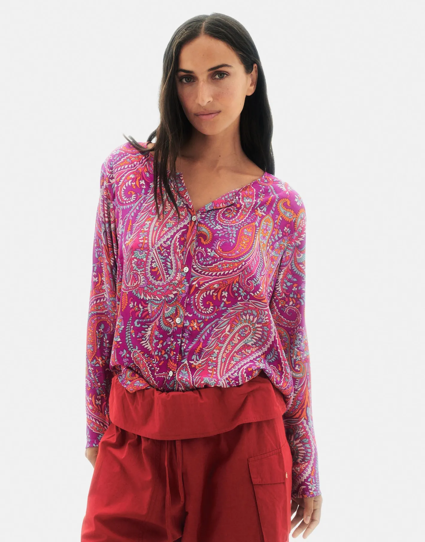 Natura Selection Camisas Y Blusas^Camisa Paisley