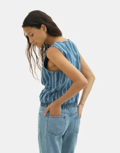 Natura Selection Camisetas Y Tops|Chalecos^Chaleco Denim Neve