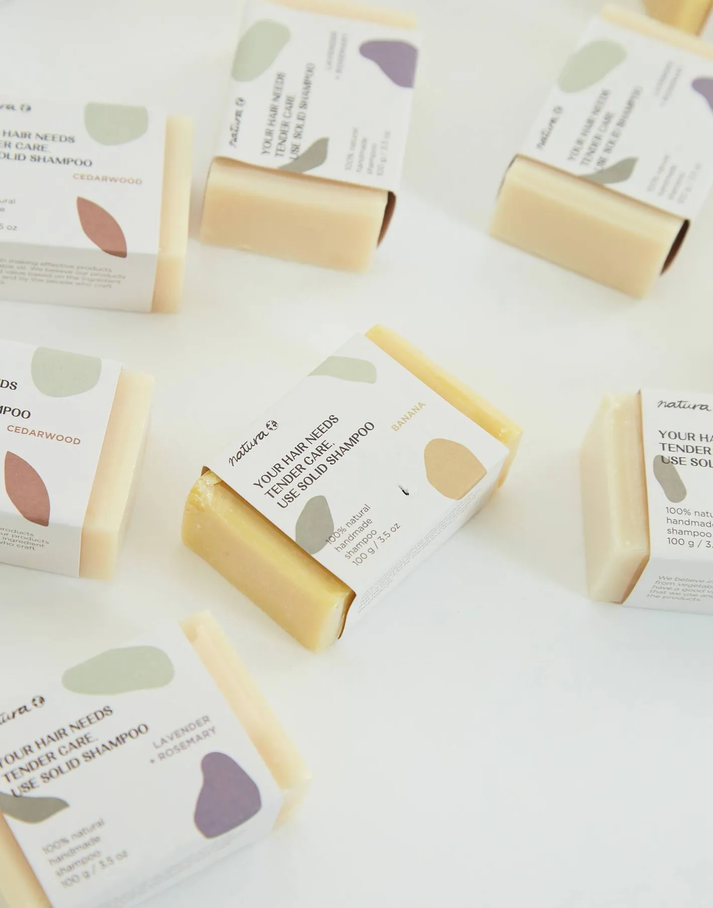 Natura Selection Jabones|Viaje^Champú En Pastilla 100gr