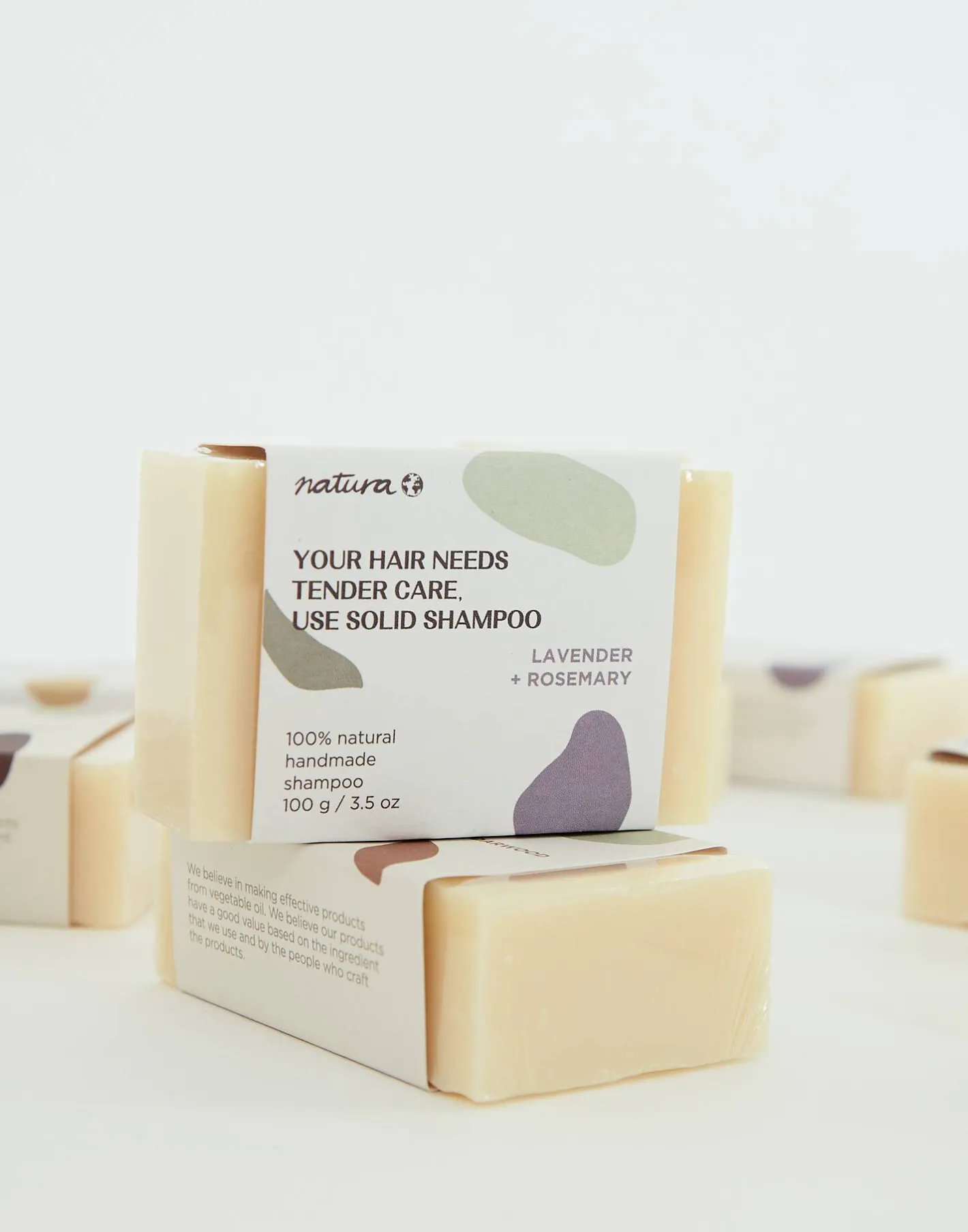 Natura Selection Jabones|Viaje^Champú En Pastilla 100gr