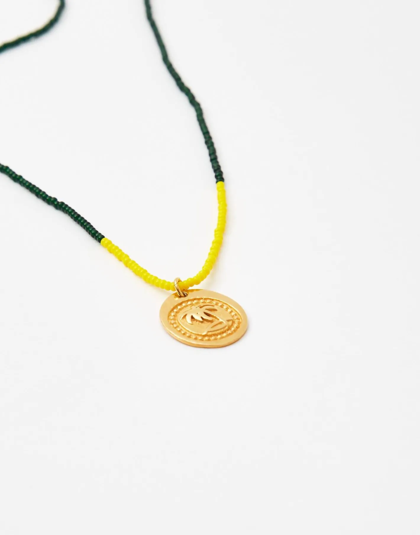 Natura Selection Bisutería^Collar Colgante Palmeras