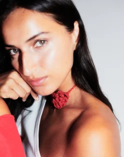 Natura Selection Bisutería^Collar Crochet Flor