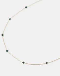 Natura Selection Bisutería^Collar Dorado Piedra Color