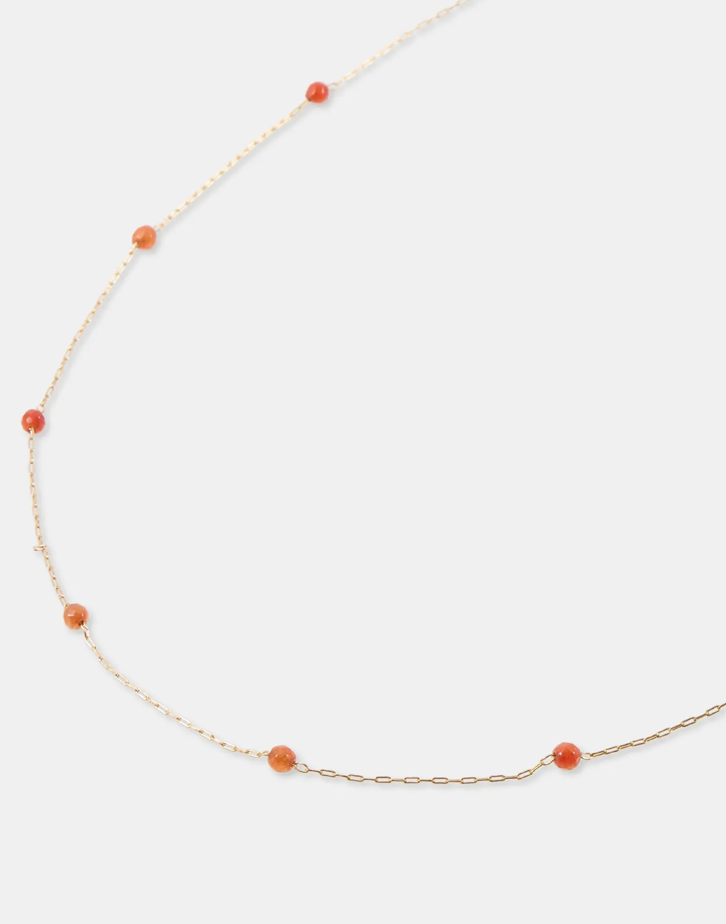 Natura Selection Bisutería^Collar Dorado Piedra Color