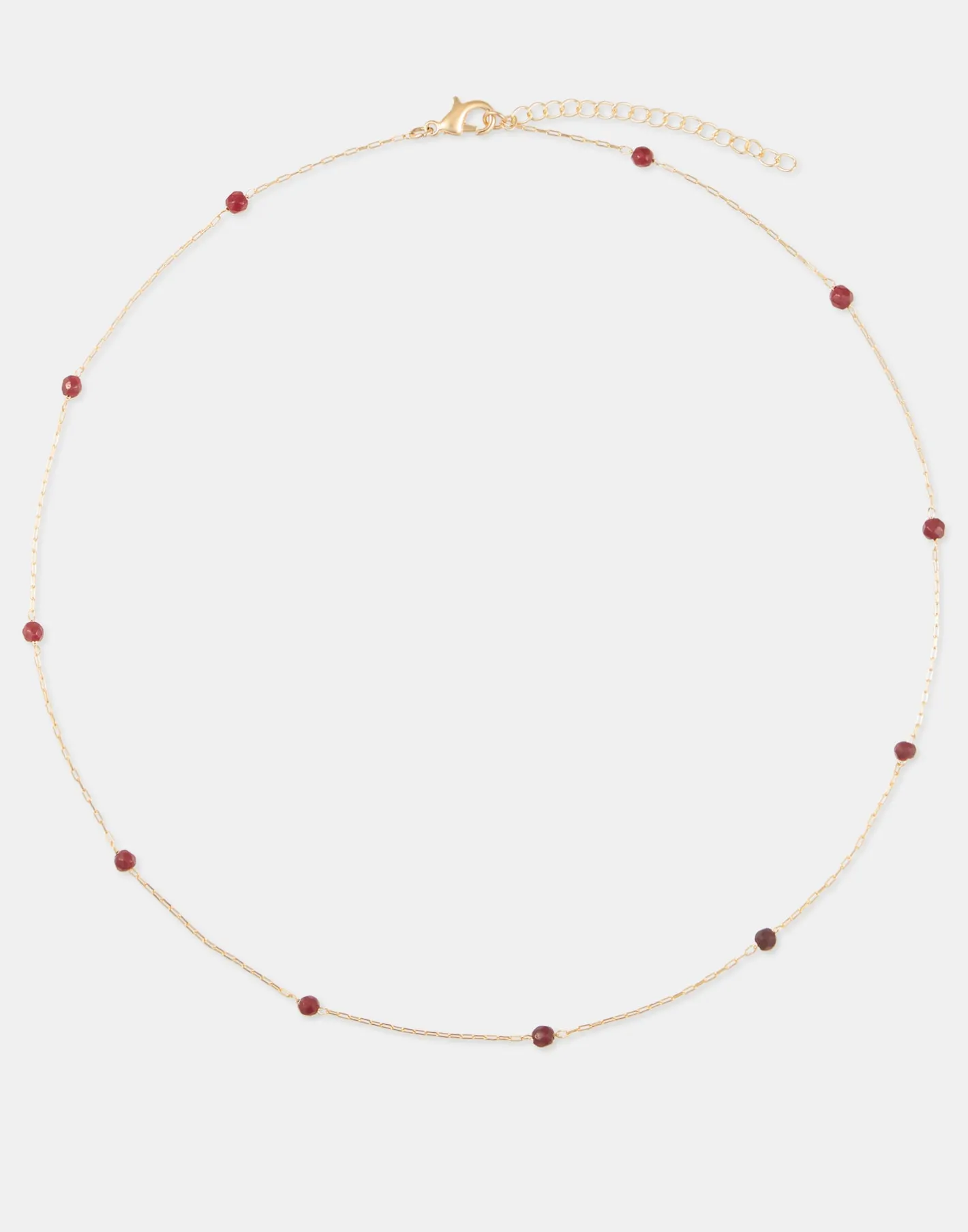 Natura Selection Bisutería^Collar Dorado Piedra Color