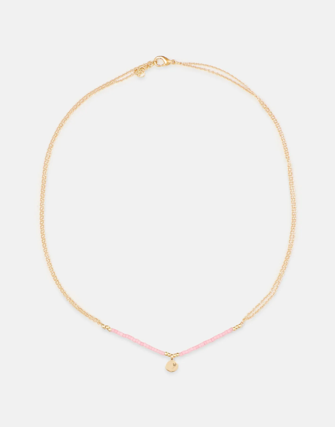 Natura Selection Bisutería^Collar Oro Beads Minicharm