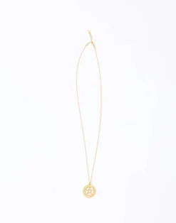 Natura Selection Bisutería^Collar Zodíaco Estrella Baño De Oro