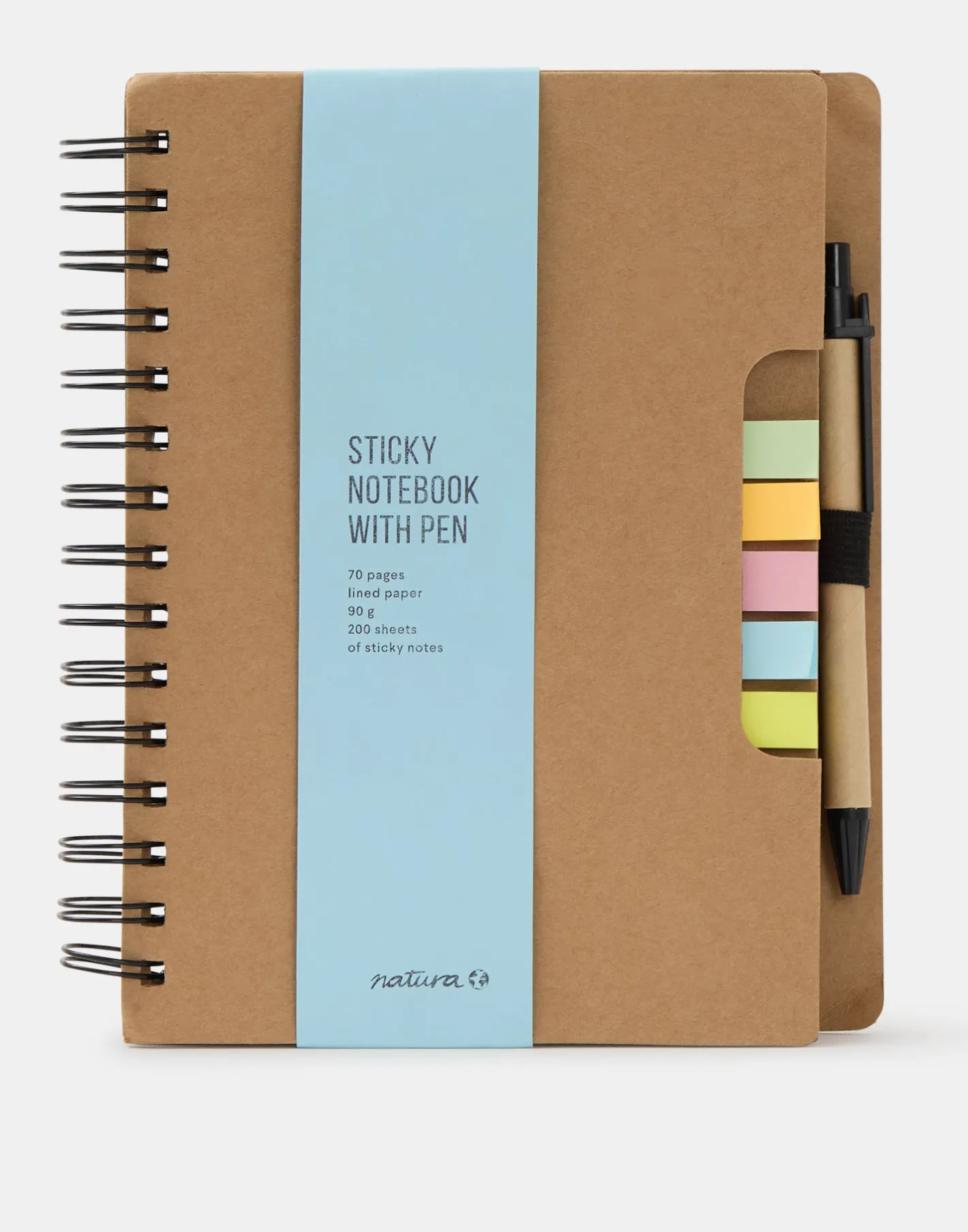 Natura Selection Papelería^Cuaderno Con Notas Adhesivas