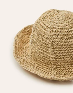 Natura Selection Sombreros Y Gorras^Gorro Bucket Liso Beige