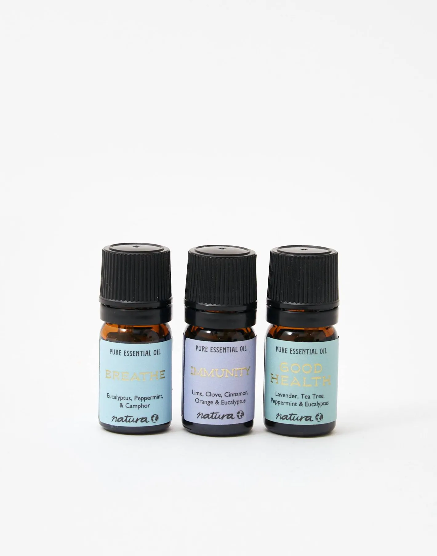 Natura Selection Aromas Y Difusores^Kit Aceites Esenciales Wellness