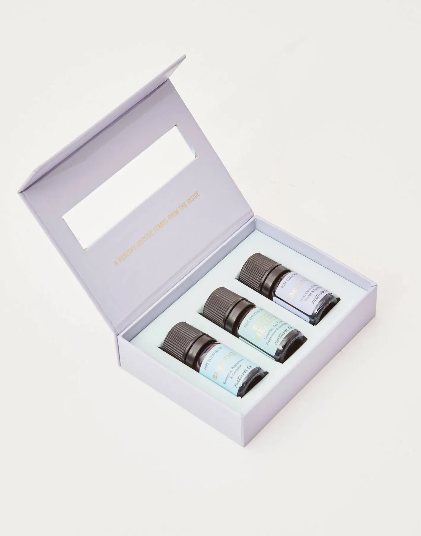 Natura Selection Aromas Y Difusores^Kit Aceites Esenciales Wellness