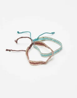 Natura Selection Bisutería^Pack 2 Pulseras Ribete Dorado