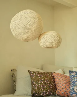 Natura Selection Iluminación|Decoración^Pantalla Lámpara Macramé 35,5 Cm