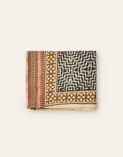 Natura Selection Pareos^Pareo Sari Flor Geométrica