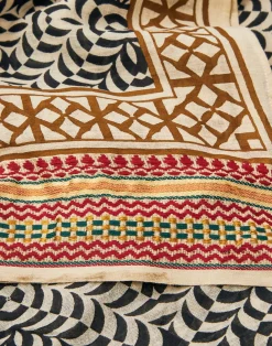 Natura Selection Pareos^Pareo Sari Flor Geométrica