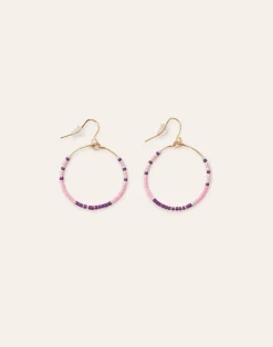 Natura Selection Bisutería^Pendientes Aro Beads