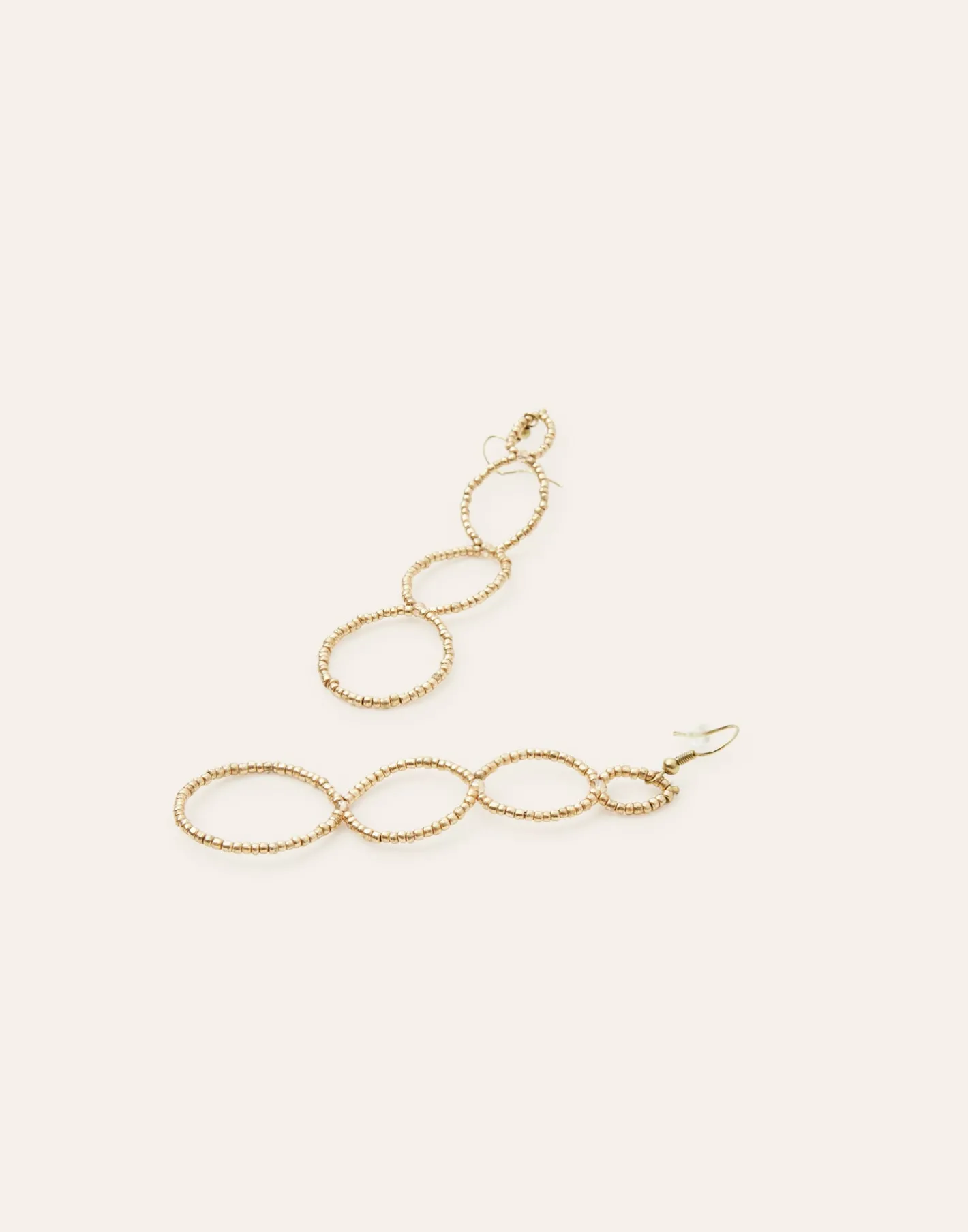 Natura Selection Bisutería^Pendientes Aros Beads