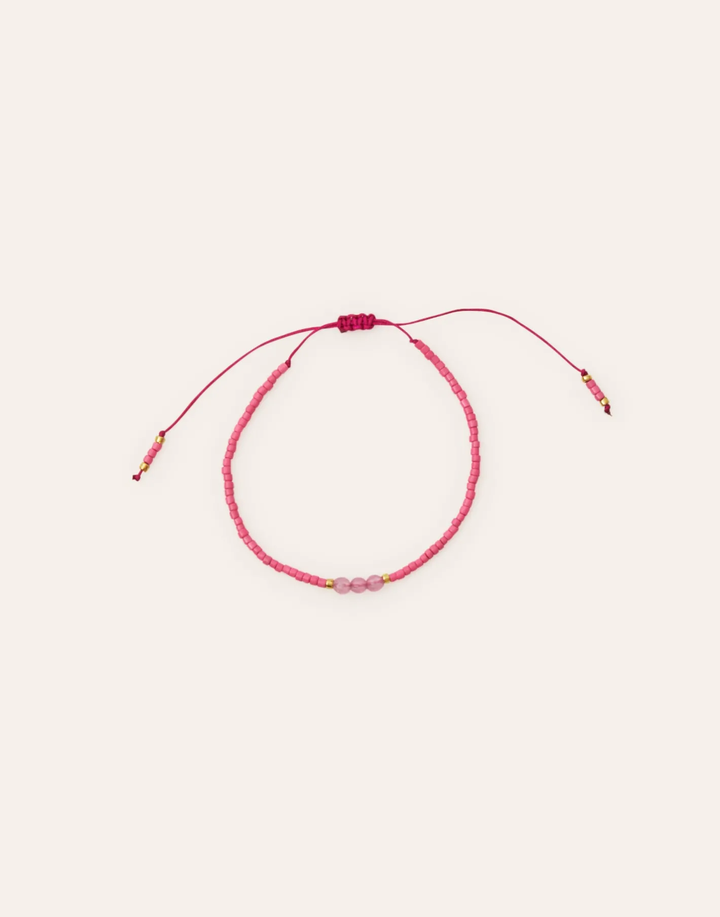 Natura Selection Bisutería^Pulsera Beads 3 Piedras