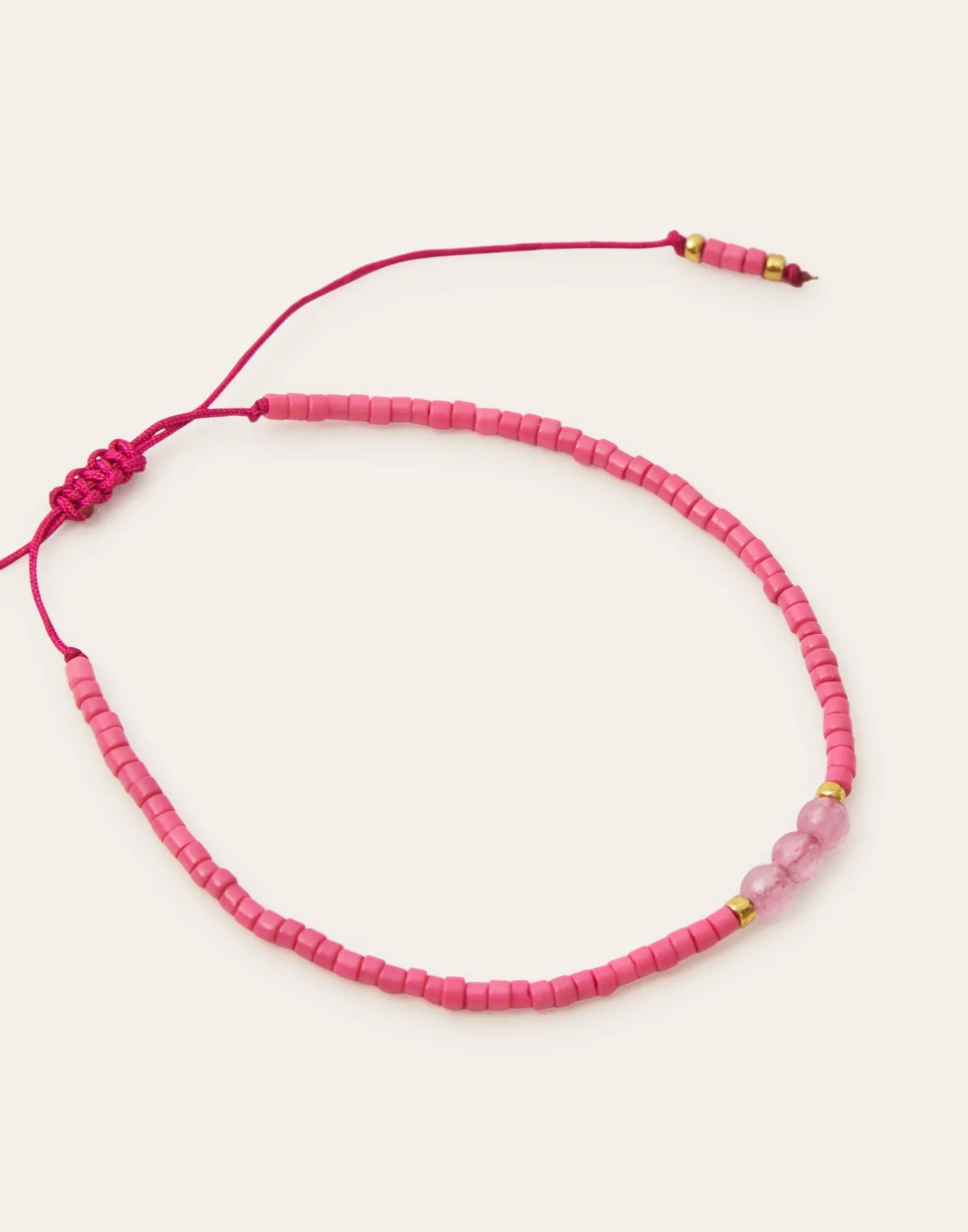 Natura Selection Bisutería^Pulsera Beads 3 Piedras