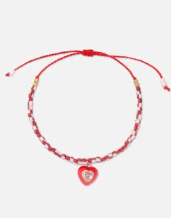 Natura Selection Bisutería^Pulsera Charm Corazón Diamante