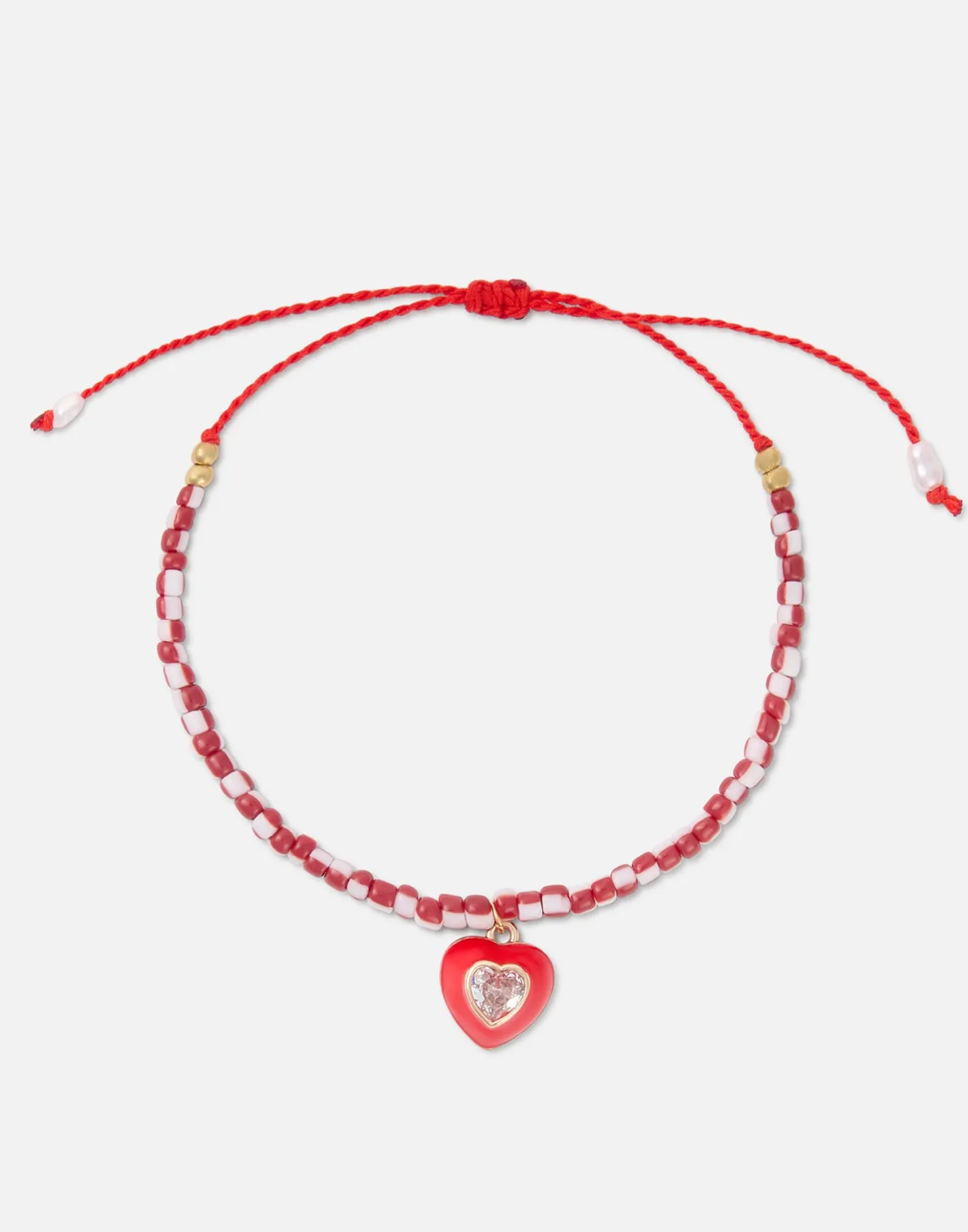 Natura Selection Bisutería^Pulsera Charm Corazón Diamante