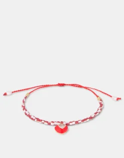 Natura Selection Bisutería^Pulsera Charm Corazón Diamante