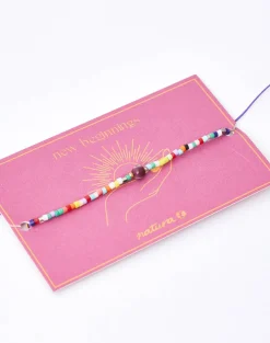 Natura Selection Bisutería^Pulsera Cuentas Mini Ojo Turco