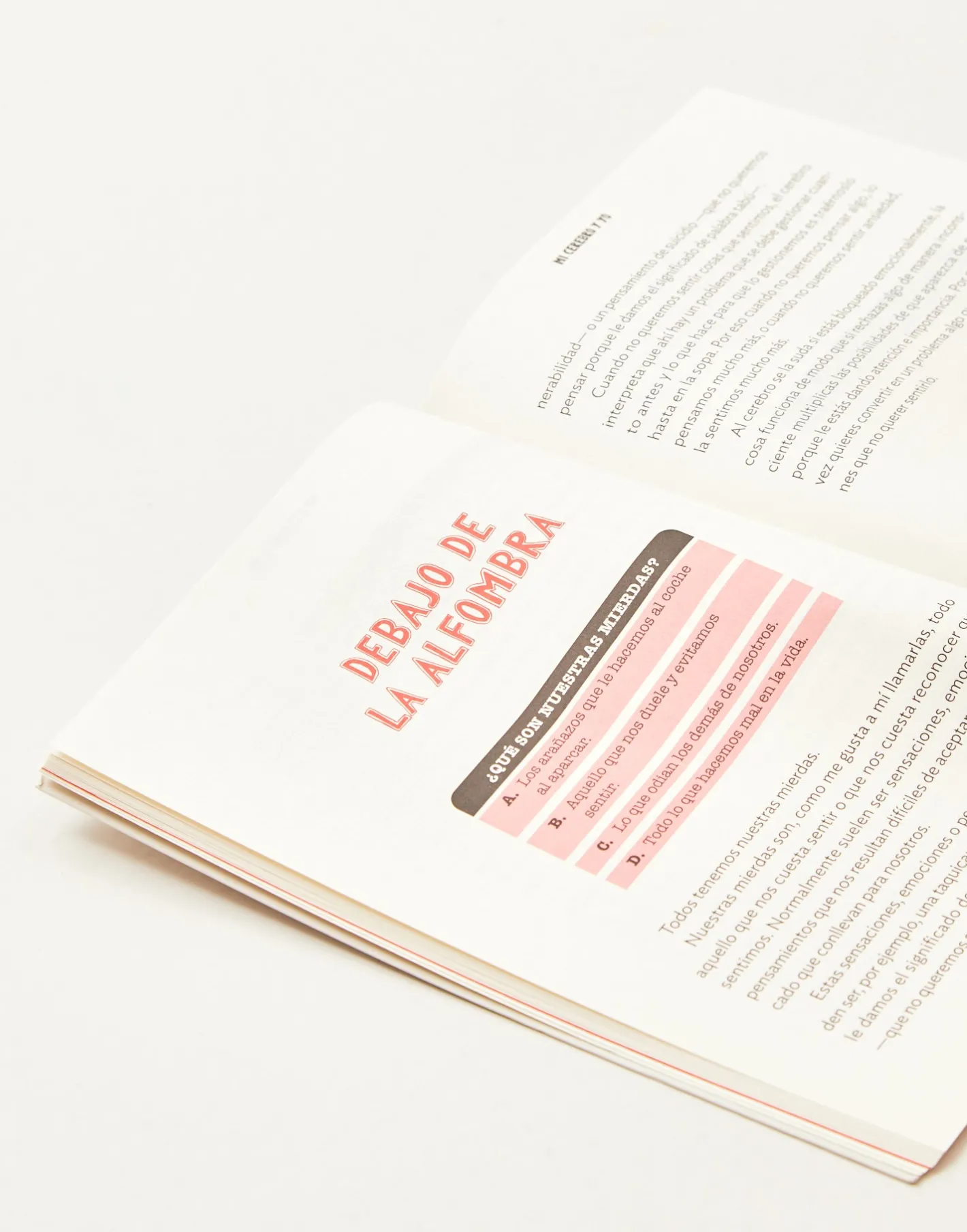 Natura Selection Libros^Querido Cerebro ¿qué Coño Quieres De Mi?