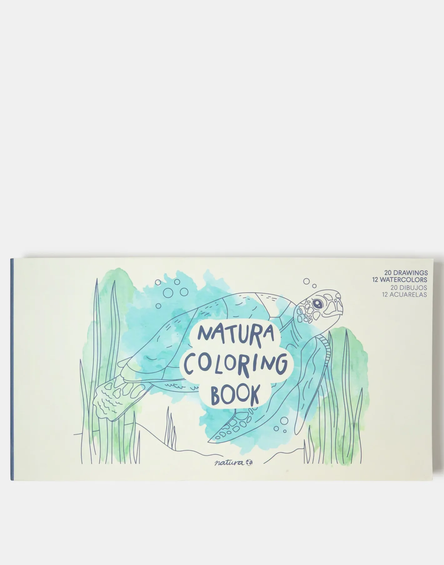 Natura Selection Papelería|Juegos^Set Libro Para Acuarela Y Acuarelas