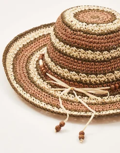 Natura Selection Sombreros Y Gorras^Sombrero Papel Círculos