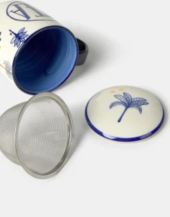 Natura Selection Cocina^Taza Té Palmeras