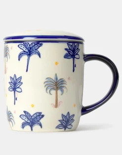Natura Selection Cocina^Taza Té Palmeras