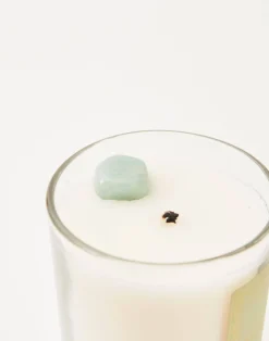 Natura Selection Velas|Velas^Vela Boho Organics Con Piedra 200gr