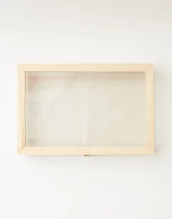 Natura Selection Decoración^Vitrina Cristal Y Madera Grande