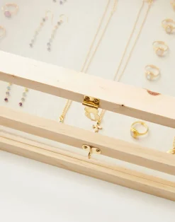 Natura Selection Decoración^Vitrina Cristal Y Madera Grande