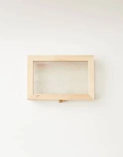 Natura Selection Decoración^Vitrina Cristal Y Madera Pequeña