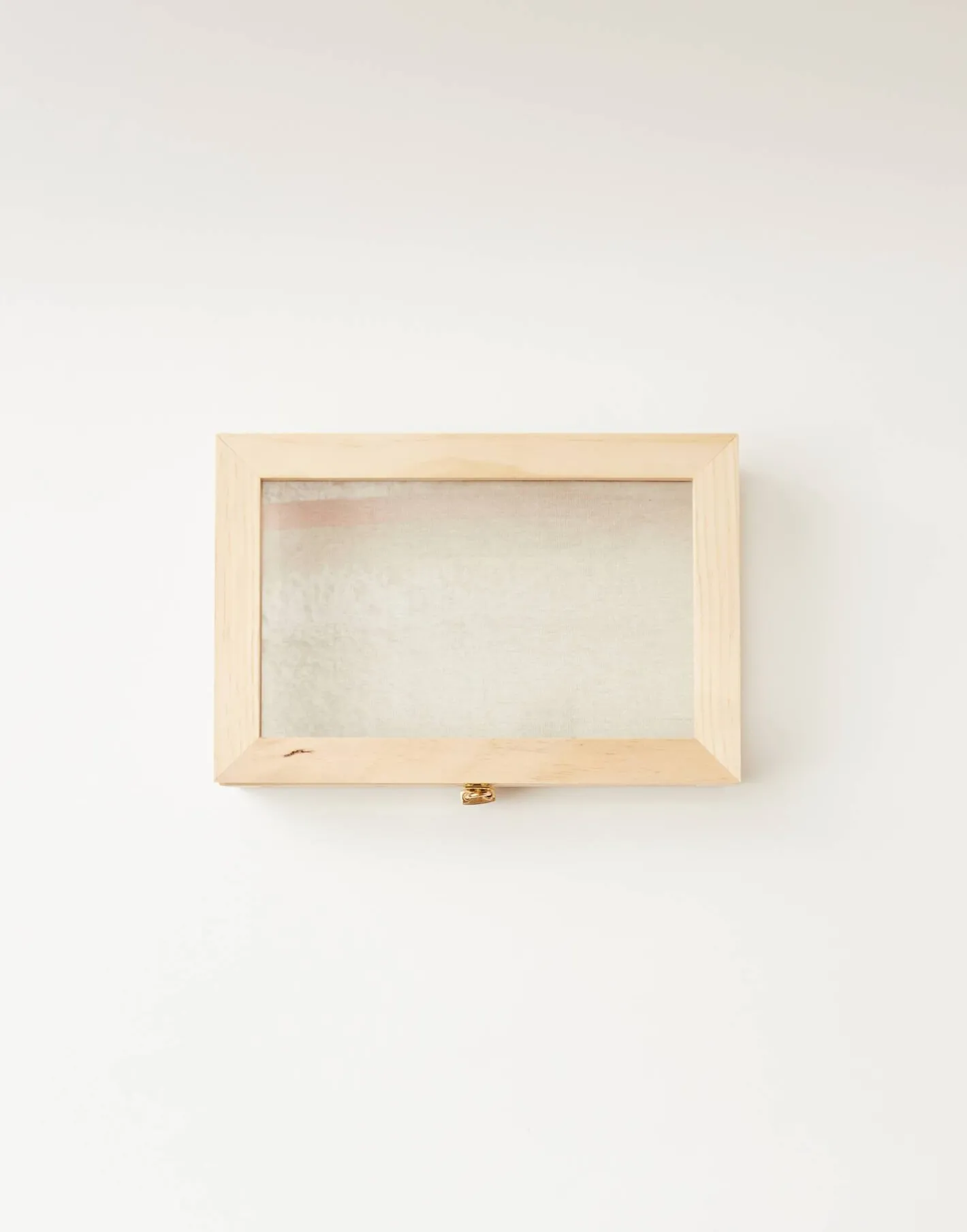 Natura Selection Decoración^Vitrina Cristal Y Madera Pequeña