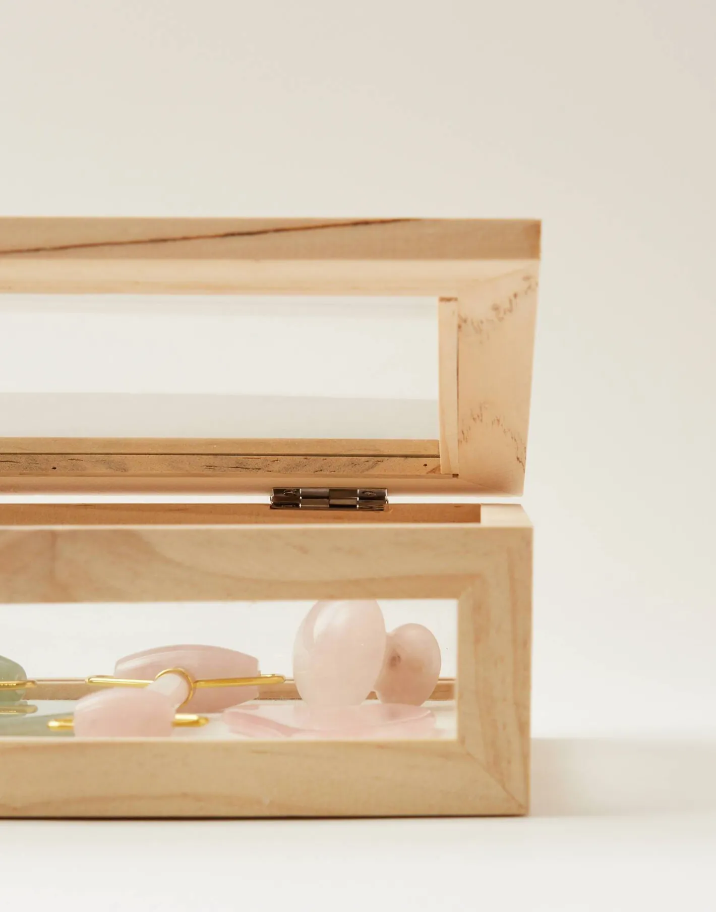 Natura Selection Decoración^Vitrina Cristal Y Madera Pequeña