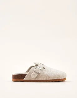 Natura Selection Zapatillas^Zueco Ergonómico Fieltro