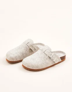 Natura Selection Zapatillas^Zueco Ergonómico Fieltro