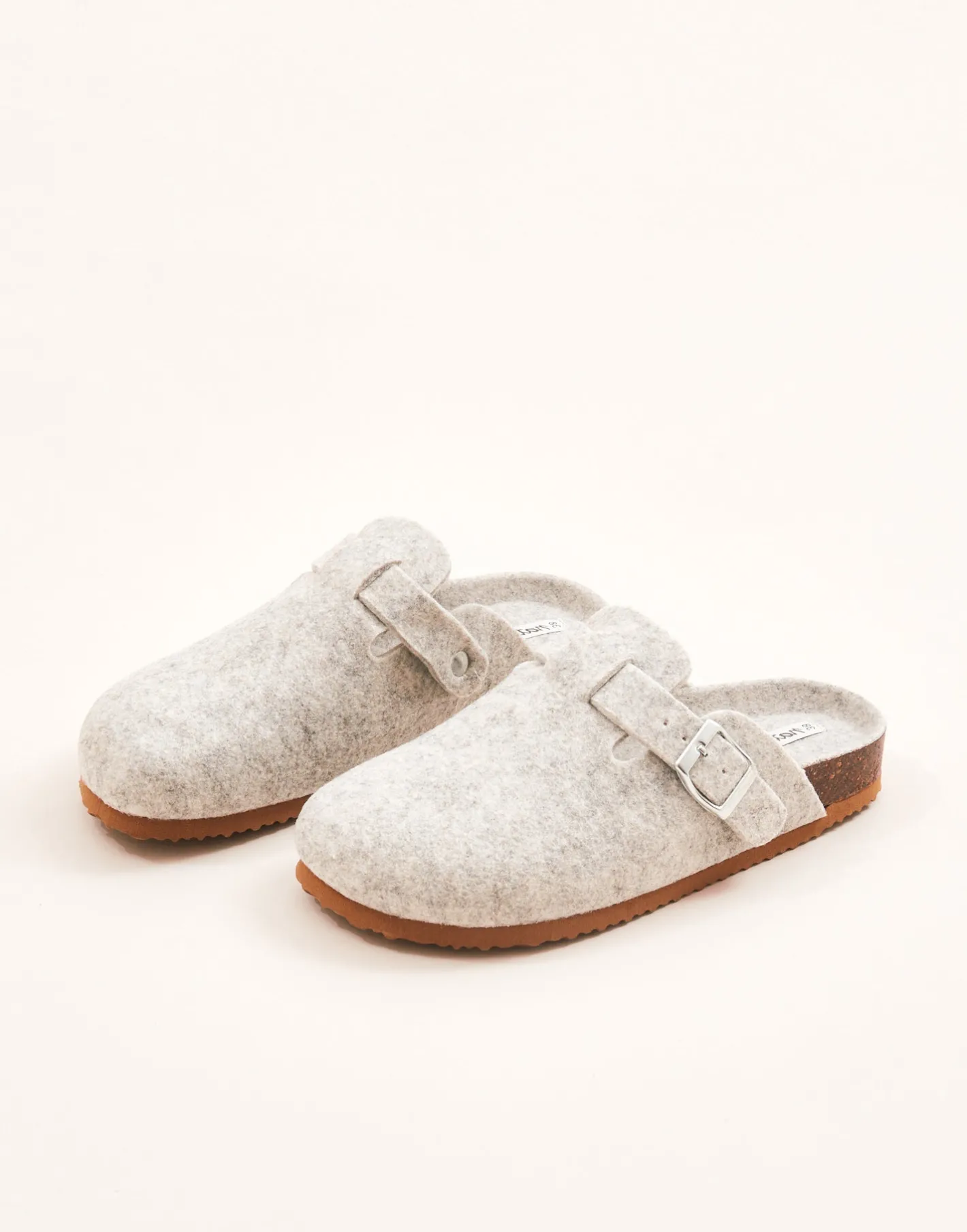 Natura Selection Zapatillas^Zueco Ergonómico Fieltro