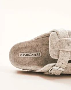 Natura Selection Zapatillas^Zueco Ergonómico Fieltro